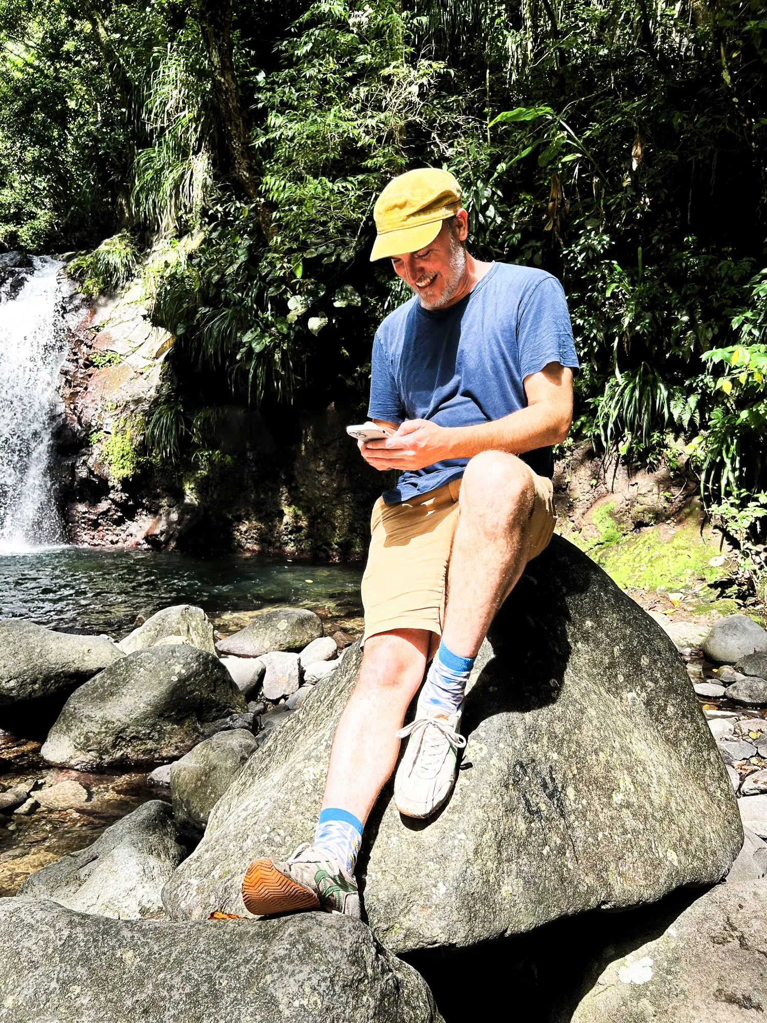 Gareth Taylor in residence at 150m d’altitude, Martinique — photo 2
